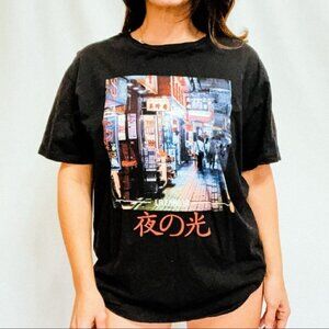 La Familia City Street Black Short Sleeve Graphic T-shirt